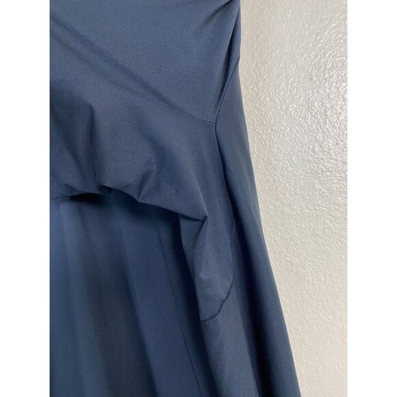 Lululemon Mens Polo Shirt Navy Blue Short Sleeve size XL Preppy Performance - Picture 9 of 12